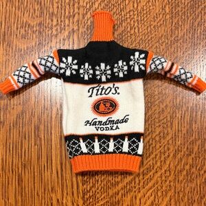 Tito's Handmade Vodka Sweater Bottle Cover